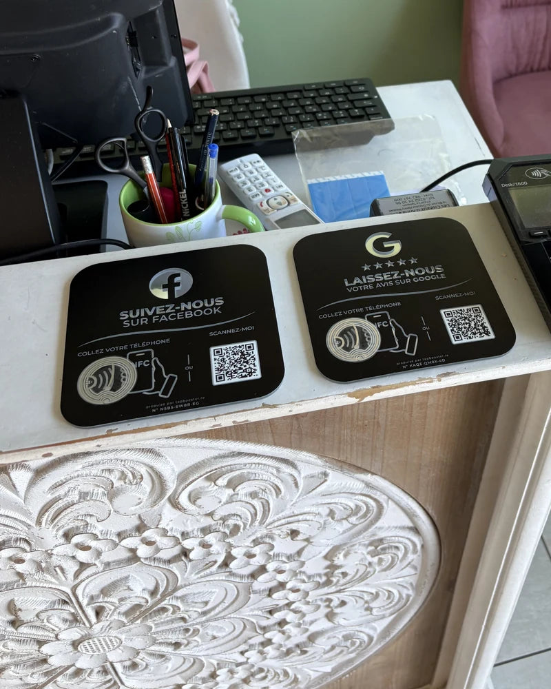 Plaques TapBooster chez Les Ciseaux d'Anna'Belle au Tampon
